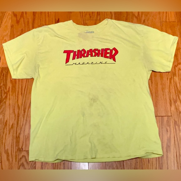 Y2K Vtg Men’s XL Officially Licensed Thrasher Skateboarding Magazine T Shirt - Picture 7 of 8
